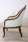 Mid-19th Century Upholstered Walnut Armchair 5