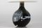 Kleine Dänische Moderne Skulpturale Tischlampe aus Dunkelgrünem Glas von Michael Bang für Holmegaard, 1970er 6