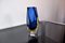 Blaue Italienische Sommerso Vase aus Muranoglas von Seguso, 1960 4