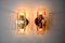 Italian Pink Veca Sconces in Murano Glass, 1970, Set of 2 5