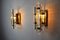 Italian Venini Sconces in Cut Glass and Murano, 1970, Set of 2 5