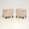 Swedish Art Deco Satin Birch Armchairs, 1920s, Set of 2 4