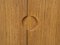 Oak Sliding Door Cabinet by Poul Cadovius for Cado 7