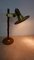Lámpara de mesa modelo 84 de latón y roble de Temde, años 70, Imagen 1