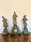 Antique Victorian French Clock Garniture, 1860, Set of 3, Image 8