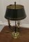 French Brass Triple Desk Lamp, 1890s, Image 4