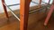 Mid-Century Brutalist Teak and Tarnished Steel Dining Table & Chairs, Set of 7 5
