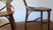 Mid-Century Brutalist Teak and Tarnished Steel Dining Table & Chairs, Set of 7, Image 31