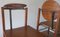 Mid-Century Brutalist Teak and Tarnished Steel Dining Table & Chairs, Set of 7, Image 12