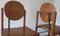 Mid-Century Brutalist Teak and Tarnished Steel Dining Table & Chairs, Set of 7 17