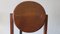 Mid-Century Brutalist Teak and Tarnished Steel Dining Table & Chairs, Set of 7 16