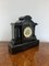 Reloj de manto victoriano antiguo de ocho días, 1860, Imagen 2