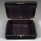 English Victorian Correspondence Case in Leather, 1890s, Image 10