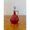 Carafe Victorienne Antique en Verre Cranberry, 1860 4