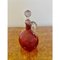 Antique Victorian Cranberry Glass Decanter, 1860 2