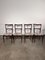 Stühle aus Mahagoniholz im Stil von Paolo Buffa, 1950er, 4er Set 1