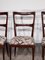 Chairs in Mahogany Wood in the style of Paolo Buffa, 1950s, Set of 4 2