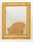 Petit Miroir Rectangulaire à la Feuille d'Or 19ème Siècle dans le style Louis Philippe, 1840s 2