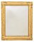 Small 19th Century Rectangular Gold Leaf Mirror in the style of Louis Philippe Mirror, 1840s, Image 1