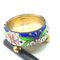 Russian Silver and Enamel Gilded Salt Cellar, 1890s, Image 11