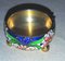 Russian Silver and Enamel Gilded Salt Cellar, 1890s, Image 8