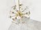 Brass and Agate Stone Sputnik Chandelier, 1980s, Image 1