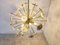 Brass and Agate Stone Sputnik Chandelier, 1980s, Image 3