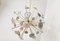 Brass and Agate Stone Sputnik Chandelier, 1980s 8