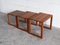 Nesting Tables in Teak, Set of 3, Image 3