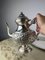 Servizio da tè e caffè con vassoio in argento 800, Italia, anni '80, set di 5, Immagine 8