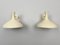 Cream-White Wall Lamps from Cosack, Germany, 1950s, Set of 2 1