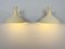 Cream-White Wall Lamps from Cosack, Germany, 1950s, Set of 2 2