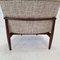 Banc Fauteuil Rond Mid-Century en Teck, Danemark, 1960s, Set de 4 16