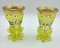 19th Century Bohemian Vases in Enamelled Glass, Set of 2 1