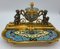 Antique French Enamelled Bronze Inkstand 3