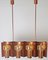 Large Copper Hanging Lamp in the style of Hans-Agne Jakobsson, 1960s 8