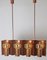 Large Copper Hanging Lamp in the style of Hans-Agne Jakobsson, 1960s 23