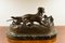 French Artist, Sculptural Group with Hunting Dogs, 1890s, Bronze 7