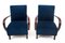 Art Deco H-227 Armchairs by Jindrich Halabala, Former Czechoslovakia, 1930s, Set of 2, Image 12