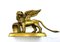 Antique Bronze Winged Lion on Rectangular Base 1