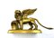 Lion Ailé Antique en Bronze sur Base Rectangulaire 1