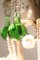 Lampadario con gocce di smeraldo, Francia, anni '20, Immagine 9