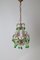 French Chandelier with Emerald Drops, 1920s 19