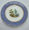 Vincennes Sevres Porcelain Plate Partridge Eye Pattern Painted with Exotic Birds, Image 4