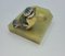 Antique Onyx Ashtray with Painted Bronze Bird, Image 7