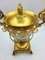 Large Antique French Silver Gilded Baccarat Glass Centerpiece 12