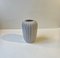 Danish Modern White Glaze Ceramic Vase from Eslau, 1960s 2