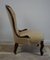 Victorian Walnut Showframe Ladys Salon Chair, 1840s 7