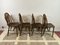 Windsor Wheelback Dark Oak Dining Chairs, Set of 6 7