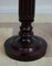 Mahogany Torchiere Pedestal Plant Stand 5